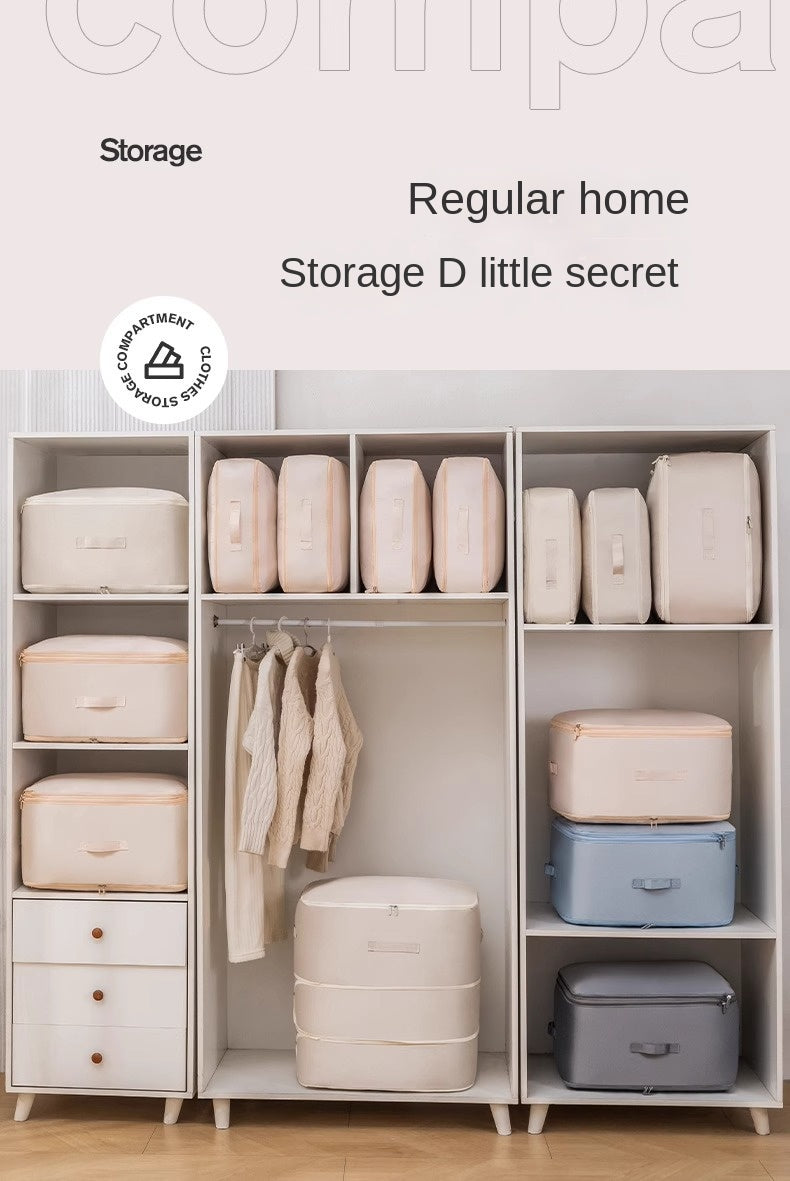 Quilt Storage Bag Moving Compression Bag Wardrobe Down Jacket Quilt Clothing Bag Organizer Large Capacity