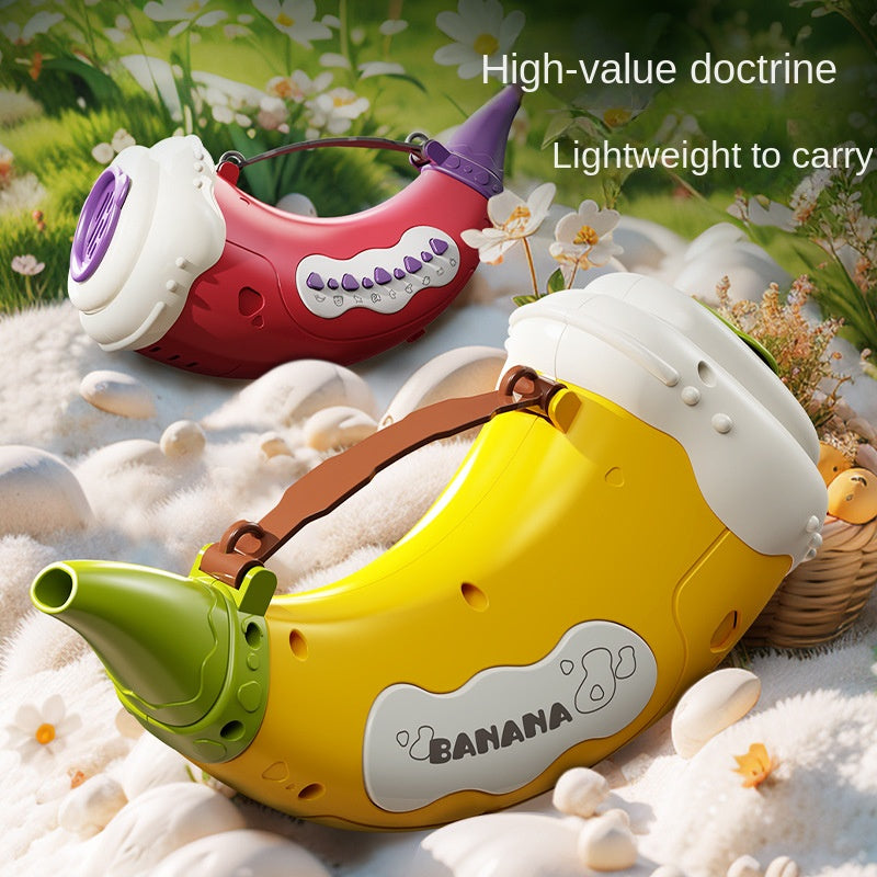 Animal Gathering Simulated Sound Effect Blowing Horn Children's Whistle Exercise Vital Capacity Blowing Horn Toy