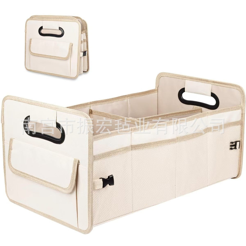 Car Storage Box Trunk Storage Box Oxford Cloth Material Storage Box Large Capacity Foldable
