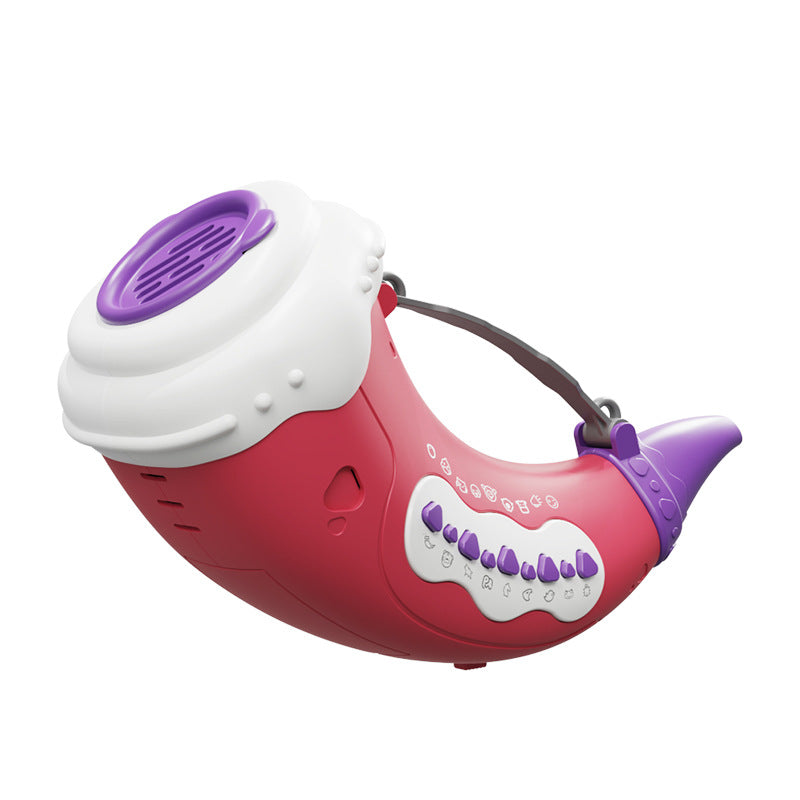 Animal Gathering Simulated Sound Effect Blowing Horn Children's Whistle Exercise Vital Capacity Blowing Horn Toy
