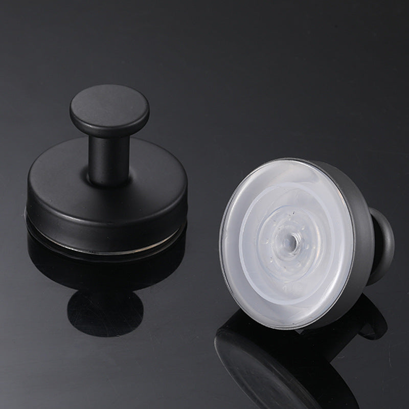 Non-perforated Stainless Steel Suction Cup Hook Bathroom Wall Coat Hook Strong Paste Single Hook