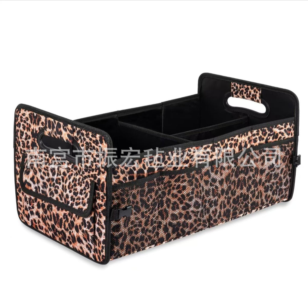 Car Storage Box Trunk Storage Box Oxford Cloth Material Storage Box Large Capacity Foldable