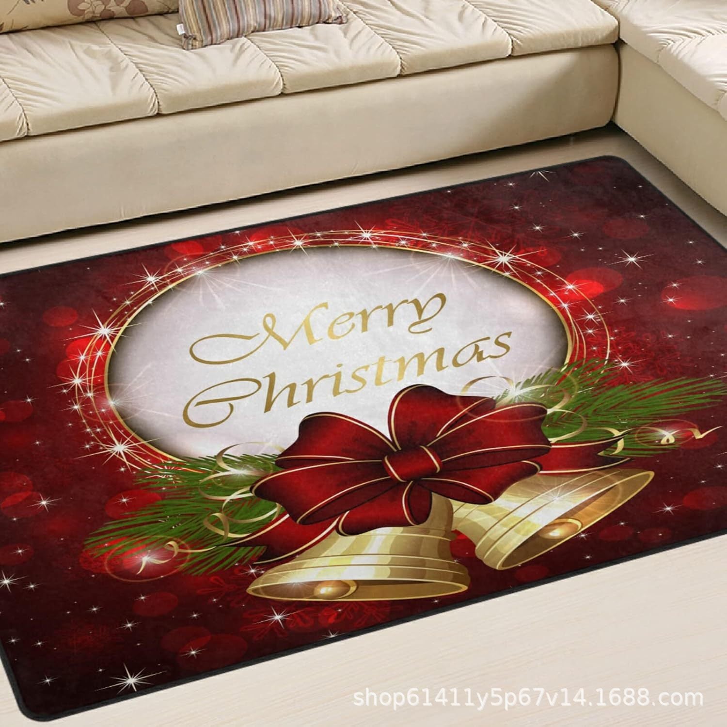 Amazon Christmas Door Decoration Foot Mats, Welcome Mats, Home Kitchen Oil-Absorbing And Water-Absorbing Floor Mats, Bathroom Door Mats