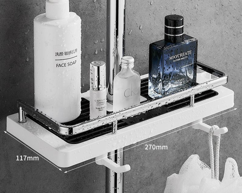 Shower Rack Tray Bathroom Toilet Soap Dish Bathroom Soap Holder Storage Box